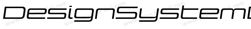 DesignSystemD 700I字体转换